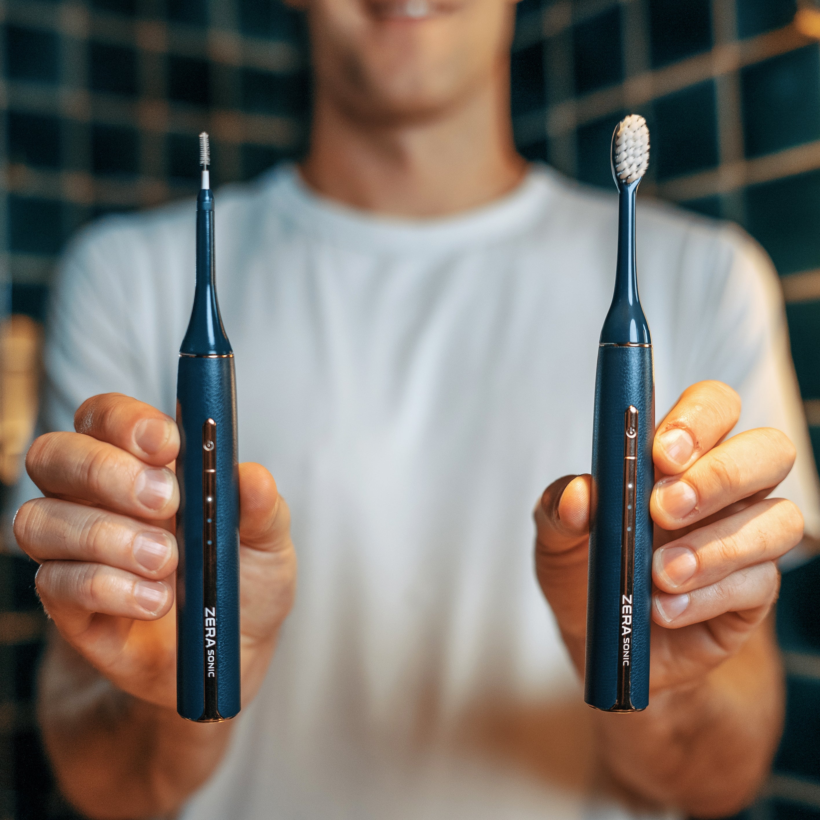 ZERA Sonic 2-Way Toothbrush Kit